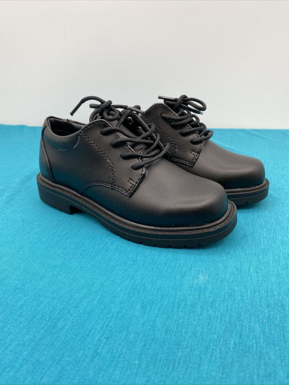 Academie Gear boys Scholar School Uniform Shoe Black Size 11 Little Kid US